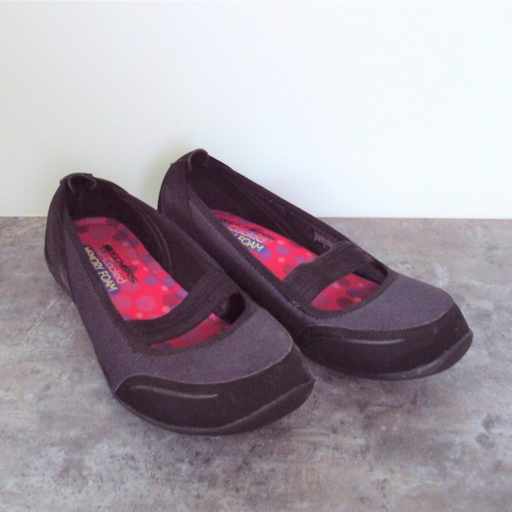 Sketchers Black & Gray Magnatize Shoes
